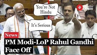 PM Modi Condemns Rahul Gandhi’s Remarks On Hinduism Sparks Uproar In Lok Sabha [upl. by Neri222]