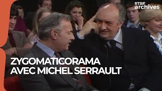 Michel Serrault le spécialiste de lhumour dans Zygomaticorama en 1980  RTBF Archives [upl. by Aissert493]