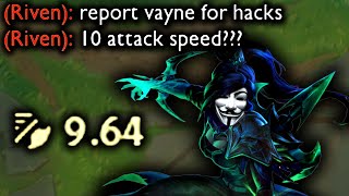 VAYNE ATTACKSPEED HACK [upl. by Aerdnwahs182]