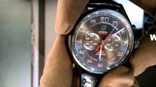 TAG Heuer Carrera Calibre 36 Flyback Titanium CAR2B80 [upl. by Grissel]