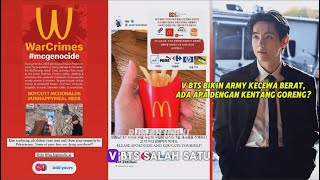 🍟🍟🍟 V BTS Bikin ARMY Kecewa Berat Ada Apa dengan Kentang Goreng [upl. by Muhcan]