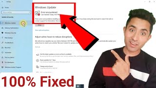 Fix Windows Updates Error Encountered 0x80070643 Windows 1011  How to Fix Windows Update Error [upl. by Nanji903]