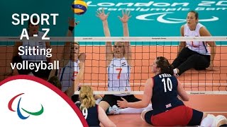 Paralympic Sport AZ Sitting volleyball [upl. by Jud]