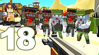 ZIC Zombies in City Survival  Gameplay Walkthrough Part 18  Spaceport Final Android Games [upl. by Nomed]