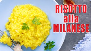 Secrets to Perfect Risotto Milanese Creamy amp Rich Recipe [upl. by Otti465]