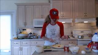 How to Cook Fried Green Tomatoes  The Breakfast Series Cooking with Kimberly [upl. by Beitris]