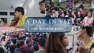 A DAY in VIT as BTECH STUDENT  RIVIERA EXPO  Athlete Version [upl. by Hassett790]