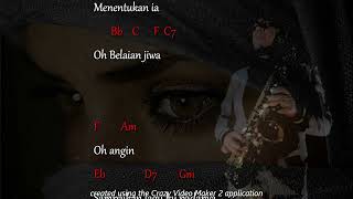 Belaian Jiwa  INNUENDO  Instrumental COVER with Guitar Chords amp Lyrics [upl. by Llejk957]