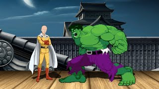 SAITAMA vs HULK  The most epic fight❗ [upl. by Le]