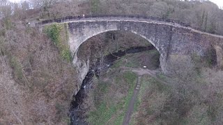 CAUSEY ARCH BEAMISH 2015  DJi PHANTOM 2 VISION PLUS [upl. by Dionne]