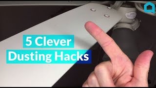 5 Dusting Hacks That Will Cut Your Cleaning Time In Half [upl. by Nerin613]