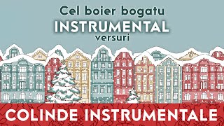 Cel boier bogatu ❄️ INSTRUMENTAL Original karaoke [upl. by Adnuahs]