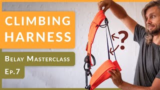 Climbing Harnesses  Every part explained incl Elastic Straps at the back  Ep7 [upl. by Alene]