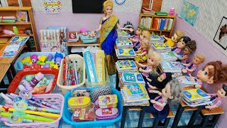 Notebook distribution in barbie girl School Barbie show tamil [upl. by Asinet303]