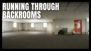 A Very Intense Backrooms Game  Running Through Backrooms  PC [upl. by Olli]