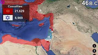 The Roman Invasion of Ancient Israel Everyday using Google Earth [upl. by Louie]