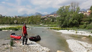 Flusswandern auf dem Piave Belluno  Ponte di Piave [upl. by Toft]