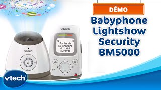 Babyphone Lightshow Security BM5000  Lécoute bébé évolutif  VTech [upl. by Joby]