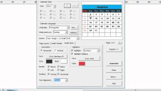 Como fazer um calendário no Corel Draw [upl. by Jardena568]