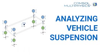 Analyzing Vehicle Suspension with COMSOL Multiphysics [upl. by Magill611]