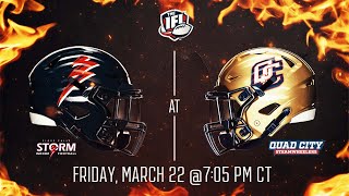 Sioux Falls Storm at Quad City Steamwheelers [upl. by Jariah290]