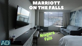 Trip Report Niagara Falls Marriott on the Falls 🇨🇦 Hotel Review 🛌 [upl. by Ydnes852]