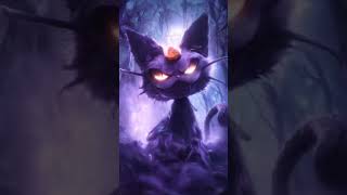 Meowth Evolution midjourney halloween aitutorial fypDigitalArt meowth CartoonLifeCreate [upl. by Helve]