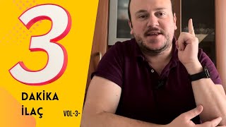 3 dakikada 3 ilaç anlatıyorum vol 3  ARVELESPAROLTİLCOTİL [upl. by Leboff]