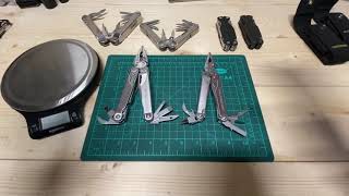 Talking Tools Leatherman Surge vs Wave Pro vs Handyman [upl. by Elehcir]