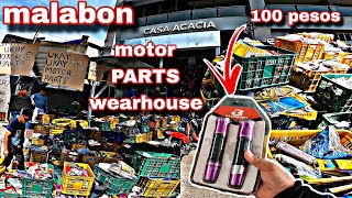 MOTOR PARTS WEARHOUSE SA MALABON  motovlogph [upl. by Tega]