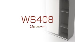 EuroArt WS408 Wardrobe Sliding Fitting Installation Video [upl. by Tingley182]