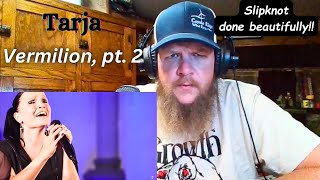 Reaction  Tarja  Vermilion pt 2 Live at Metal Church [upl. by Nadya]