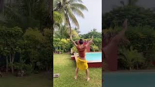 Tahitian Dance Basic by Onaku Ellis shorts oritahiti dance [upl. by Yraht421]