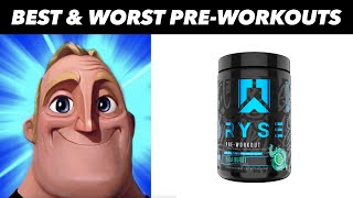 THE BEST AND WORST PRE WORKOUTS IN 2023 [upl. by Ashli]