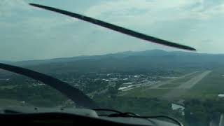 Landing at Gunnison CO Airport [upl. by Harilda633]