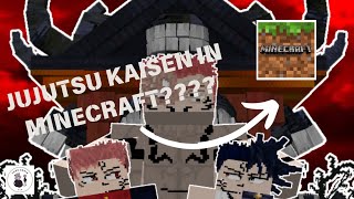 JUJUTSU KAISEN MOD MINECRAFT ANDROID  ADDON [upl. by Henrieta]