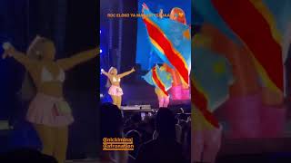 🔴🇨🇩Nicki Minaj sur scène 🎬 avec le drapeau congolais 🇨🇩 Au festival Afronation au Portugal 🇨🇩 [upl. by Piegari199]