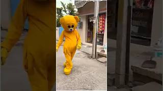 Chips 🍟 teddy prank 🤣 shorts youtubeshorts funny teddy youtube [upl. by Bashemeth]