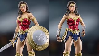 New McFarlane Toys Wonder Woman action figure Bvs in hand images by robdtoys [upl. by Bendicta]