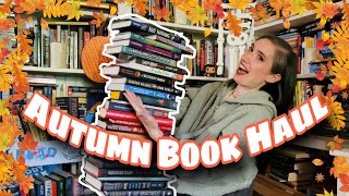 Time for NEW BOOKS Middle Grade New Releases and Horror  Autumn Book Haul [upl. by Nnylaj]