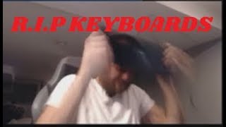 Extreme LyndonFPS Rage Moments Compilation  Breaking Keyboards  Desks  Part 4 [upl. by Danyluk]