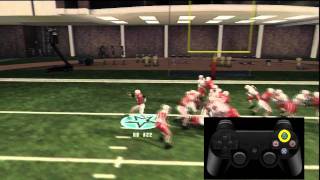 NCAA Football 12 Tips Running GameStick Moves [upl. by Androw]