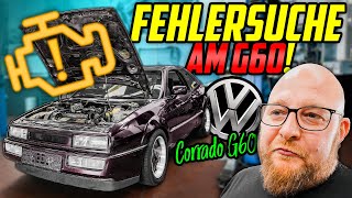 FINDEN wir den FEHLER  VW Corrado G60  Vor dem UMBAU muss er LAUFEN [upl. by Ytte614]