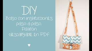 Bolso muy fácil de hacer con patrones gratis ♥ [upl. by Acenes772]