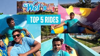 Wet n joy lonavala  Best water slides in wet n joy water park lonavala [upl. by Carmita]