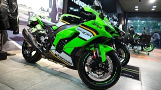 Launched Kawasaki Ninja ZX10R 2025  First Video India [upl. by Sharpe]