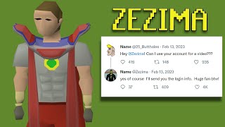 Zezima Let Me PK on his Account [upl. by Ankeny713]