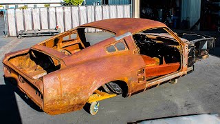 Rusty 1967 Ford Mustang GT500 Restoration Project [upl. by Helfant]