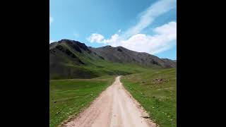 Tossor  Naryn old mountain road mountains offroad travel nature waterfall river [upl. by Edith234]