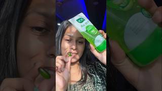 Vitamin E capsule 💊  Aloevera gel for glass skin shorts skincare shortsfeed shortvideo [upl. by Elime]